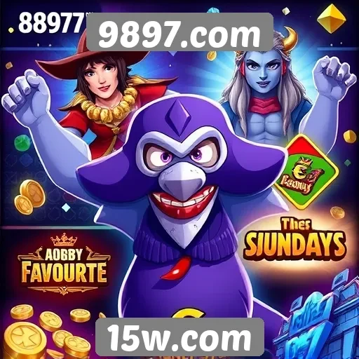 Comparativo de jogos populares no site 9897.com